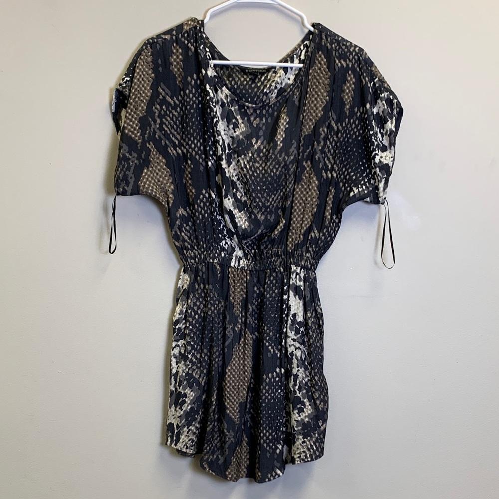 Express Leopard Print Top